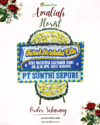 Papan Bunga Duka di Parenggean