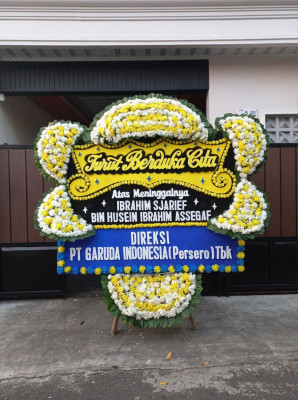 Papan Bunga Duka di Parenggean