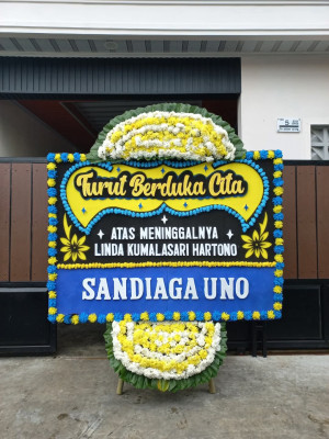 Papan Bunga Duka di Parenggean